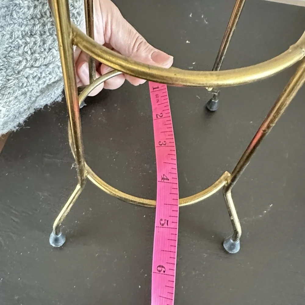 VTG Liquore Galliano Bottle Stand Gold‎ Metal 9.5
